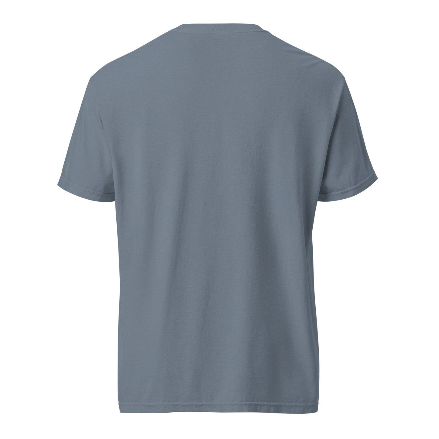 Blue Jean t-shirt by State Limit Apparel showing no graphic on the back.