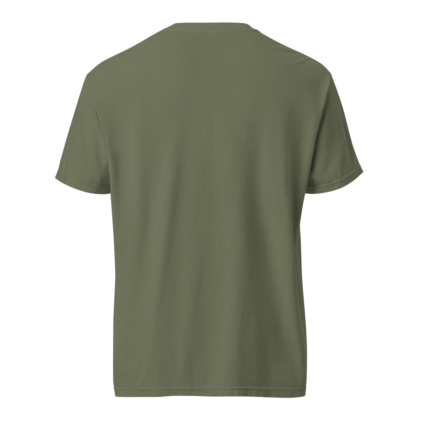 Moss t-shirt by State Limit Apparel showing no graphic on the back.